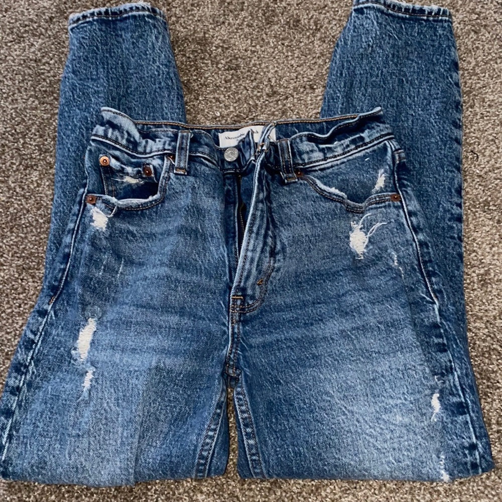 The skinny high rise A&F Jean